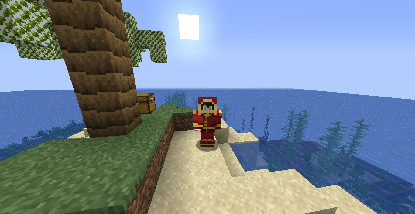 Ocean Island Craft — скриншот 1 (Модпаки, Minecraft)