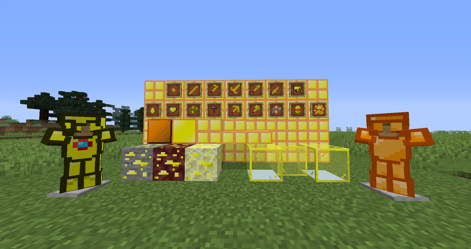 Goldcraft, Моды, Minecraft
