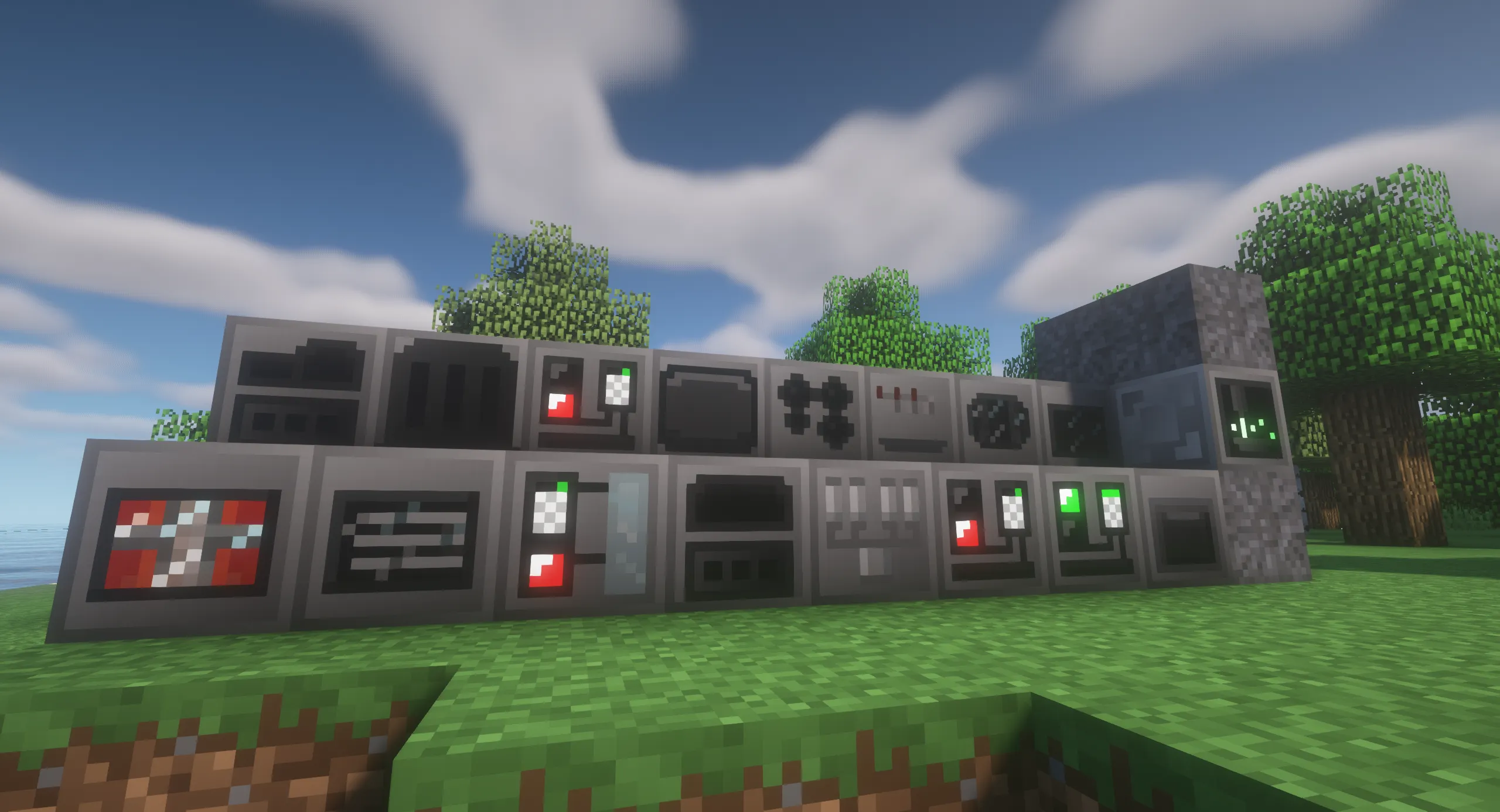 Emissive Textures for GTCE — скриншот 2 (Текстуры, Minecraft)
