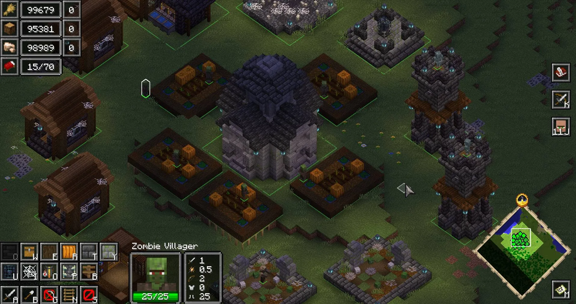 Reign of Nether RTS, Моды, Minecraft