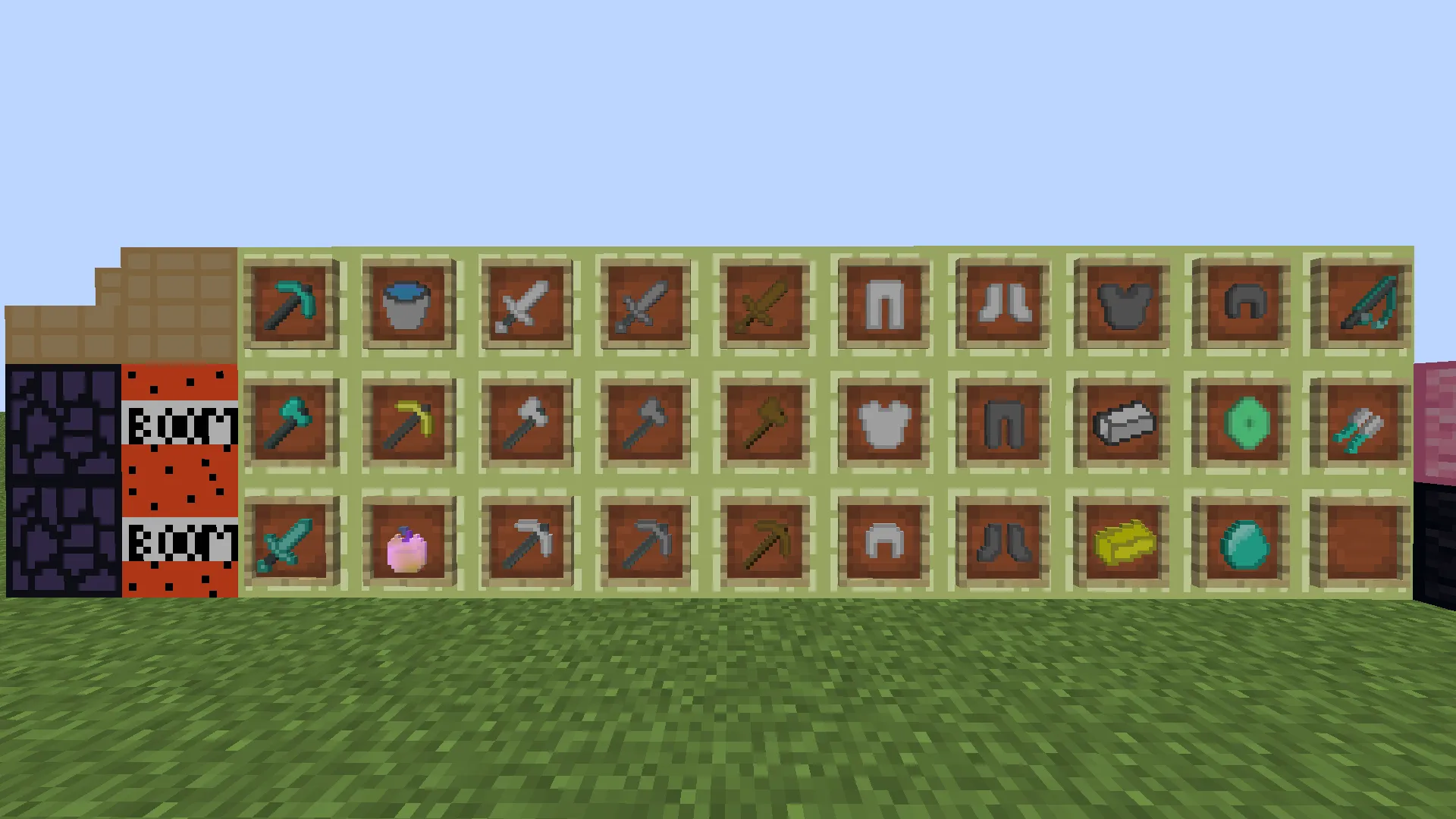 Squared 16x — скриншот 2 (Текстуры, Minecraft)