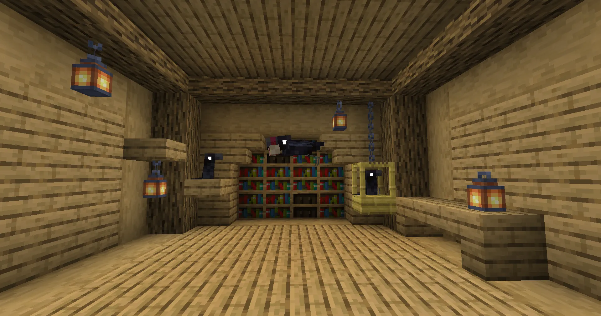 Messenger Crow, Моды, Minecraft