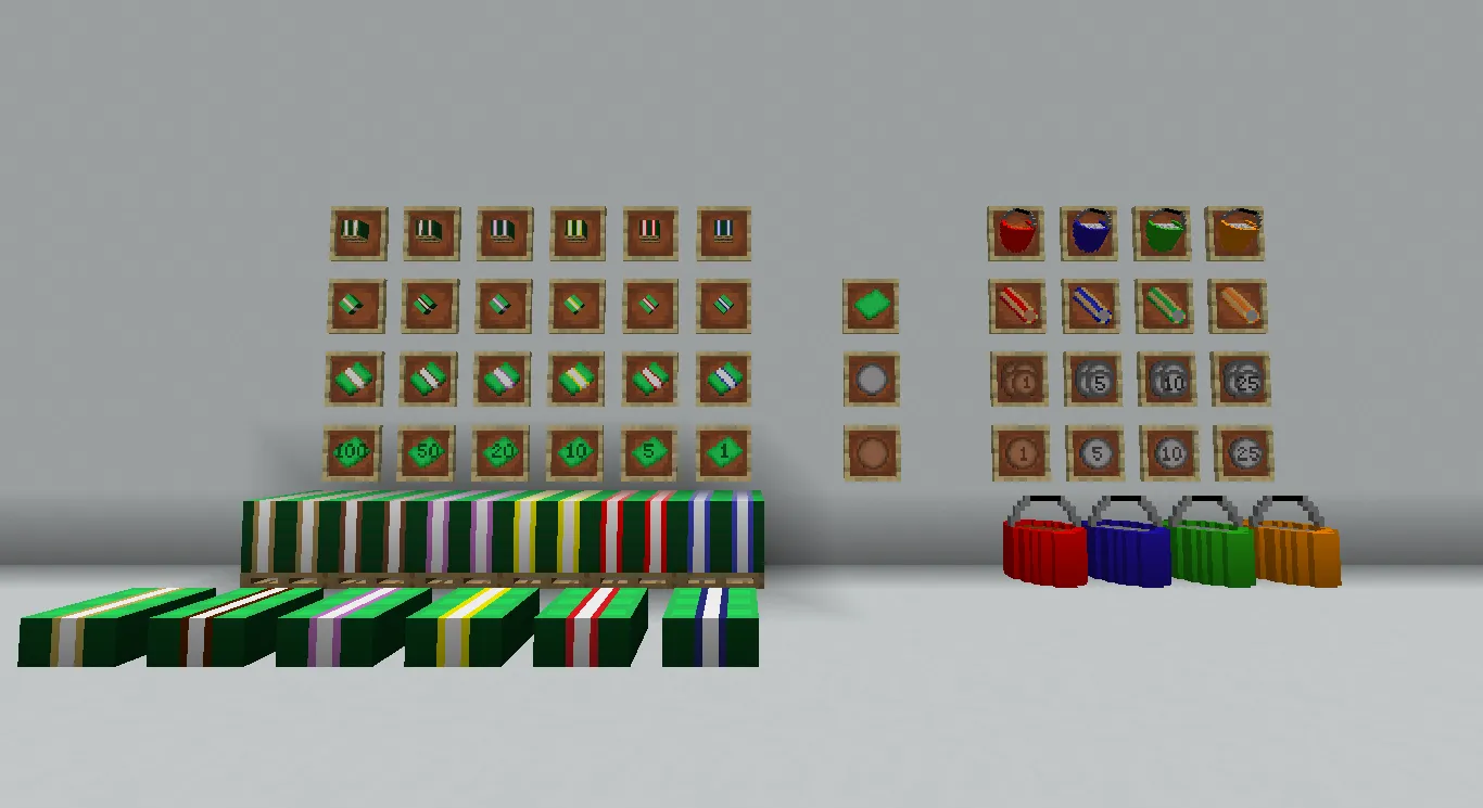 New Elysium Money, Моды, Minecraft