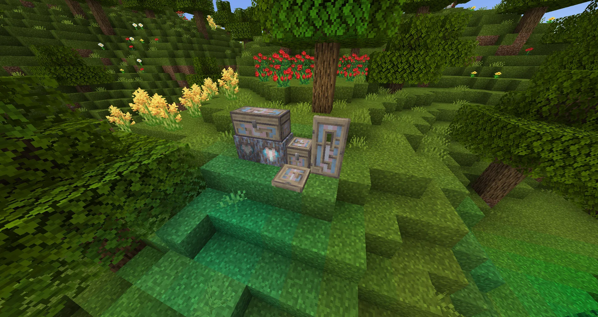 Trans Transformation Tree, Текстуры, Minecraft