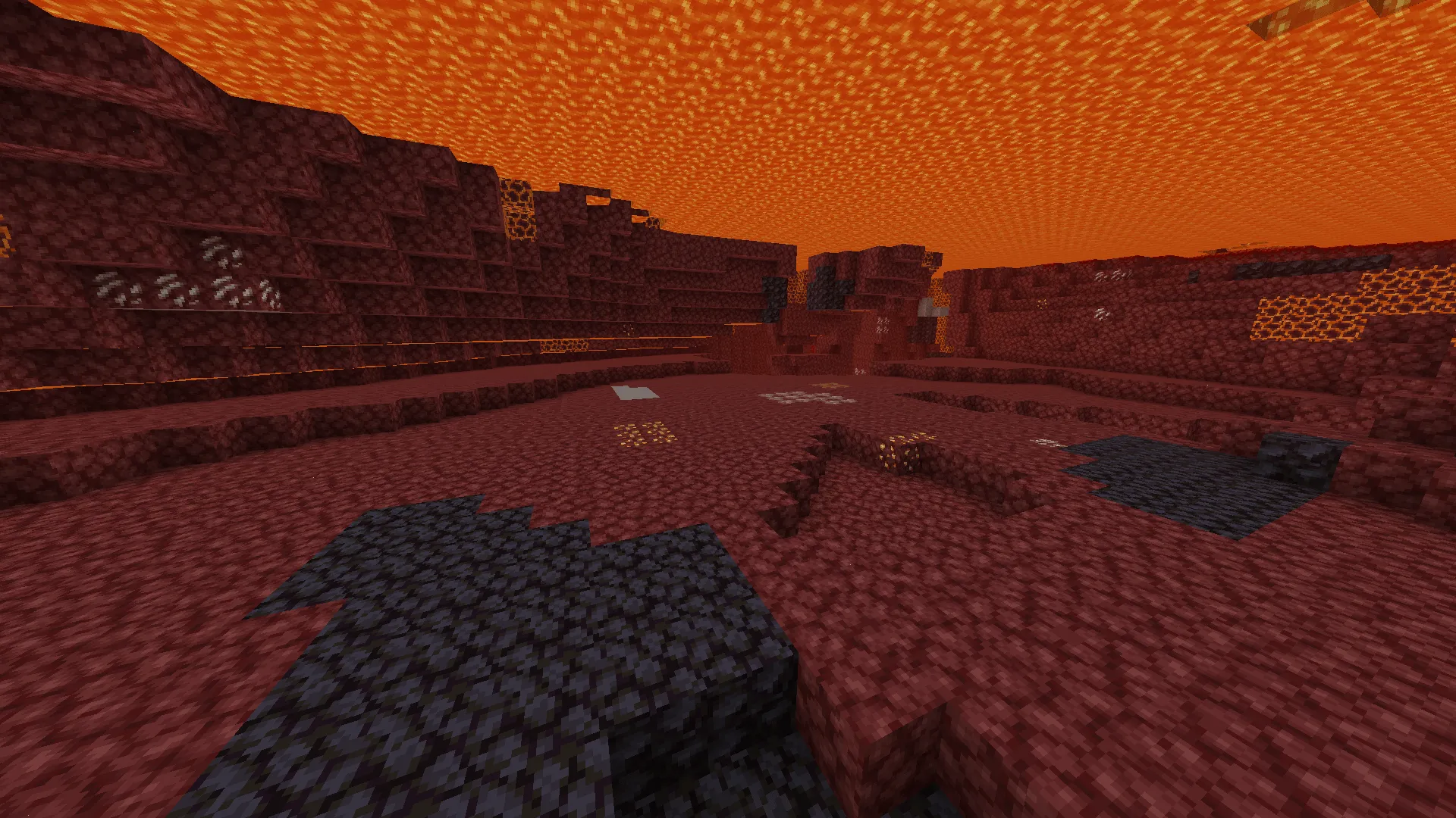 Nether Ores into Netherrack — скриншот 1 (Текстуры, Minecraft)
