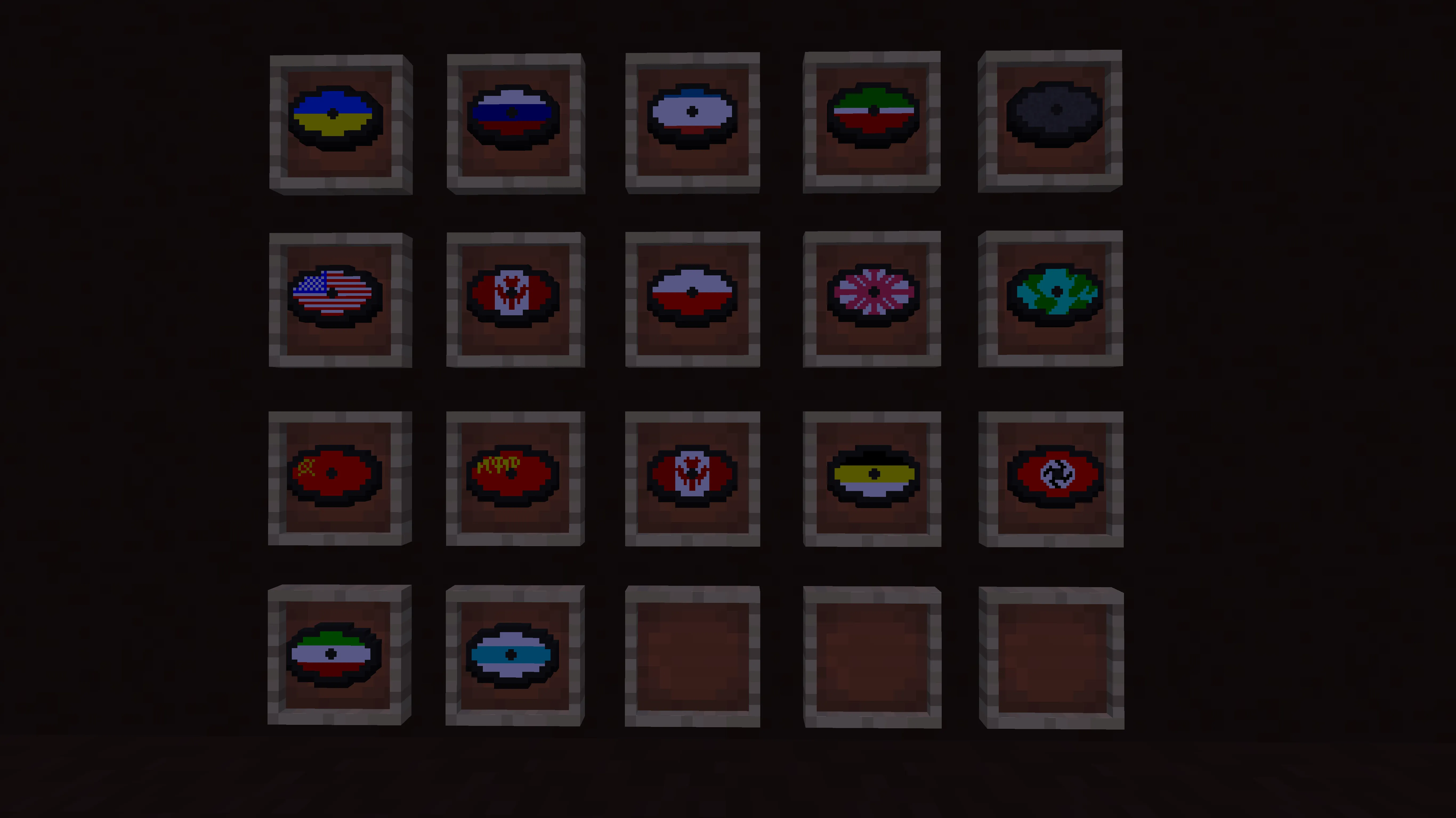 National anthems 32x [DISCONNECTED], Текстуры, Minecraft