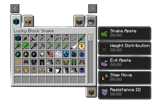 Legend of the Lucky Blocks, Моды, Minecraft