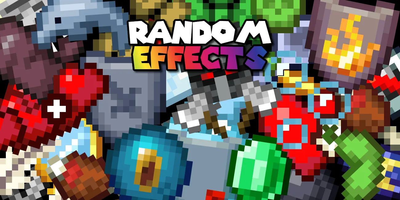 Random Effects Datapack — скриншот 1 (Текстуры, Minecraft)