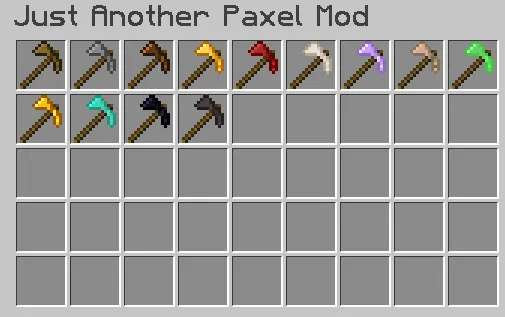 Just Some More Paxels — скриншот 1 (Моды, Minecraft)
