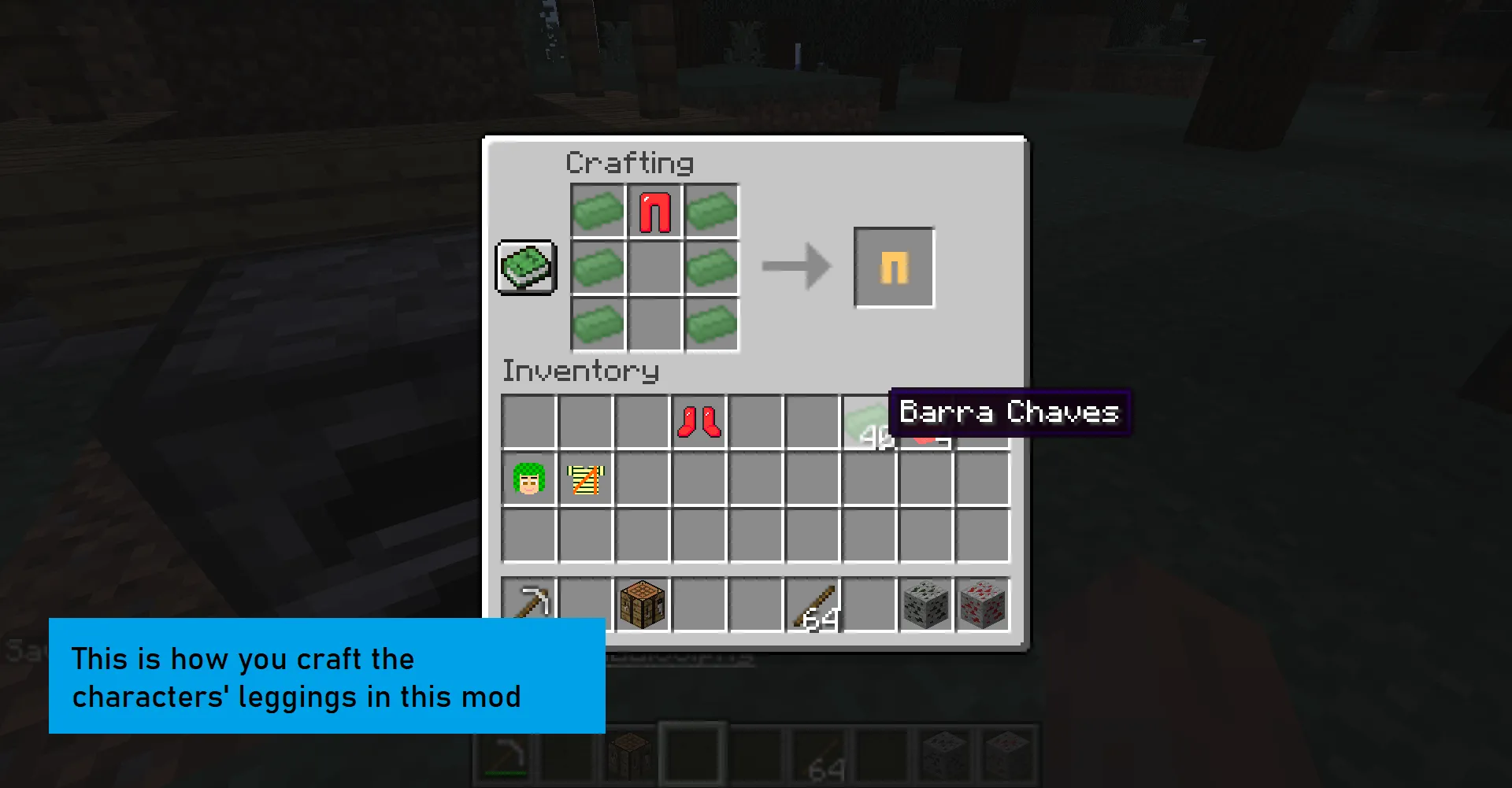 Chaves — скриншот 5 (Моды, Minecraft)