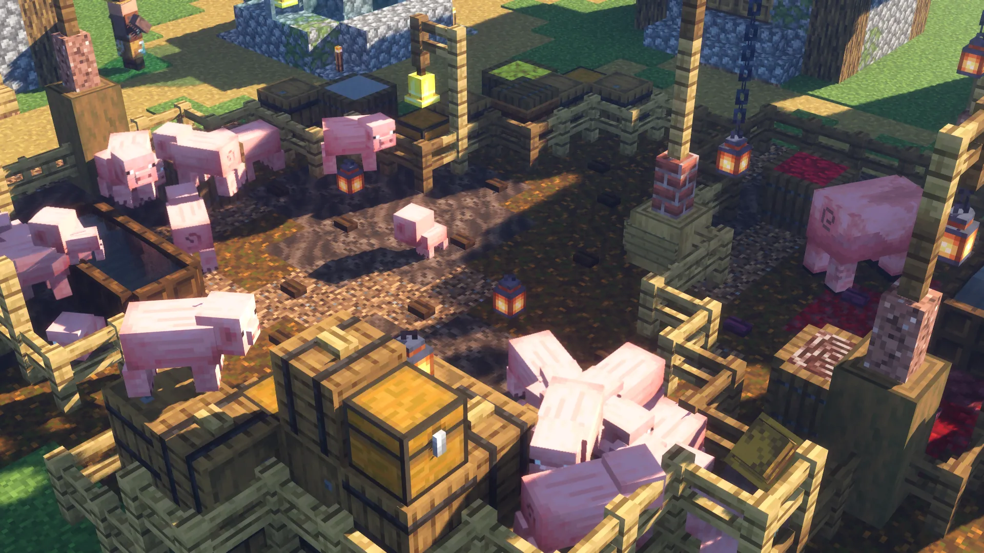 The Big Bad Boar, Текстуры, Minecraft