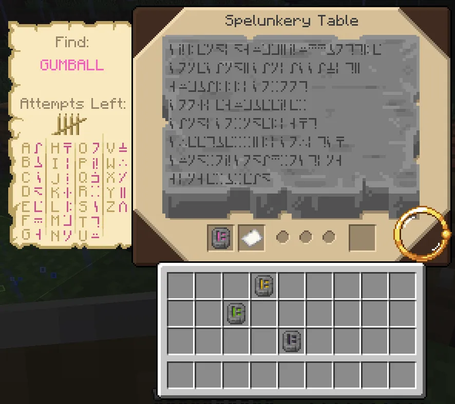 Alex's Caves - Alphabet — скриншот 4 (Текстуры, Minecraft)