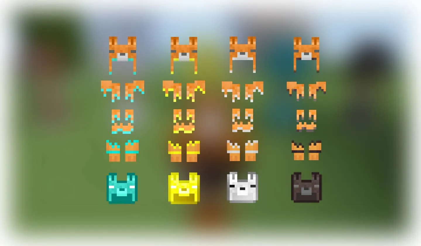 FoxCrafteo by Jeancrafteo, Текстуры, Minecraft