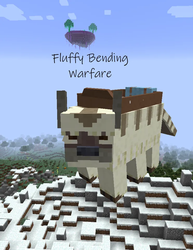 Fluffy Bending Warfare — скриншот 1 (Модпаки, Minecraft)