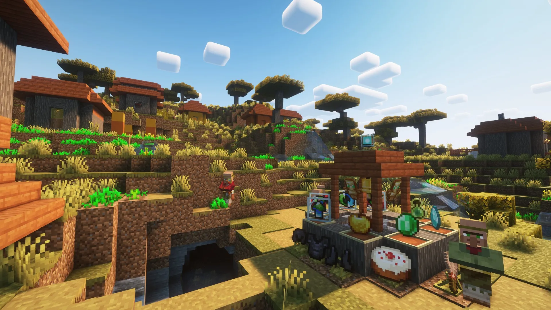 Displayed, Моды, Minecraft