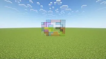 Vanilla Connected Glass — скриншот 1 (Текстуры, Minecraft)