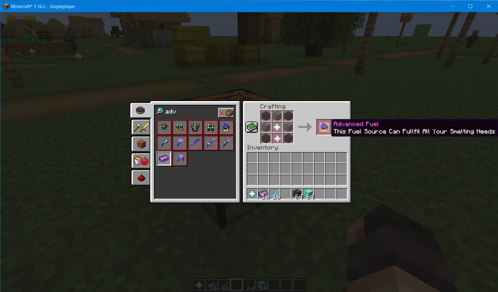 Advanced God Armour, Моды, Minecraft