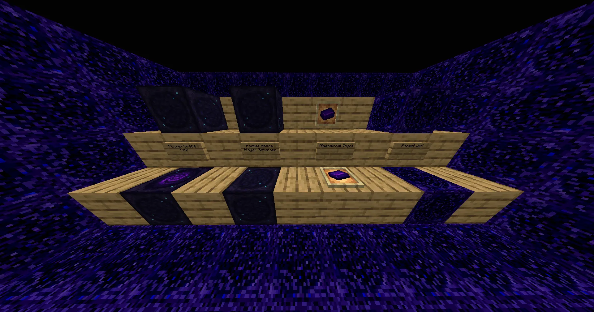 Pocket Space, Моды, Minecraft