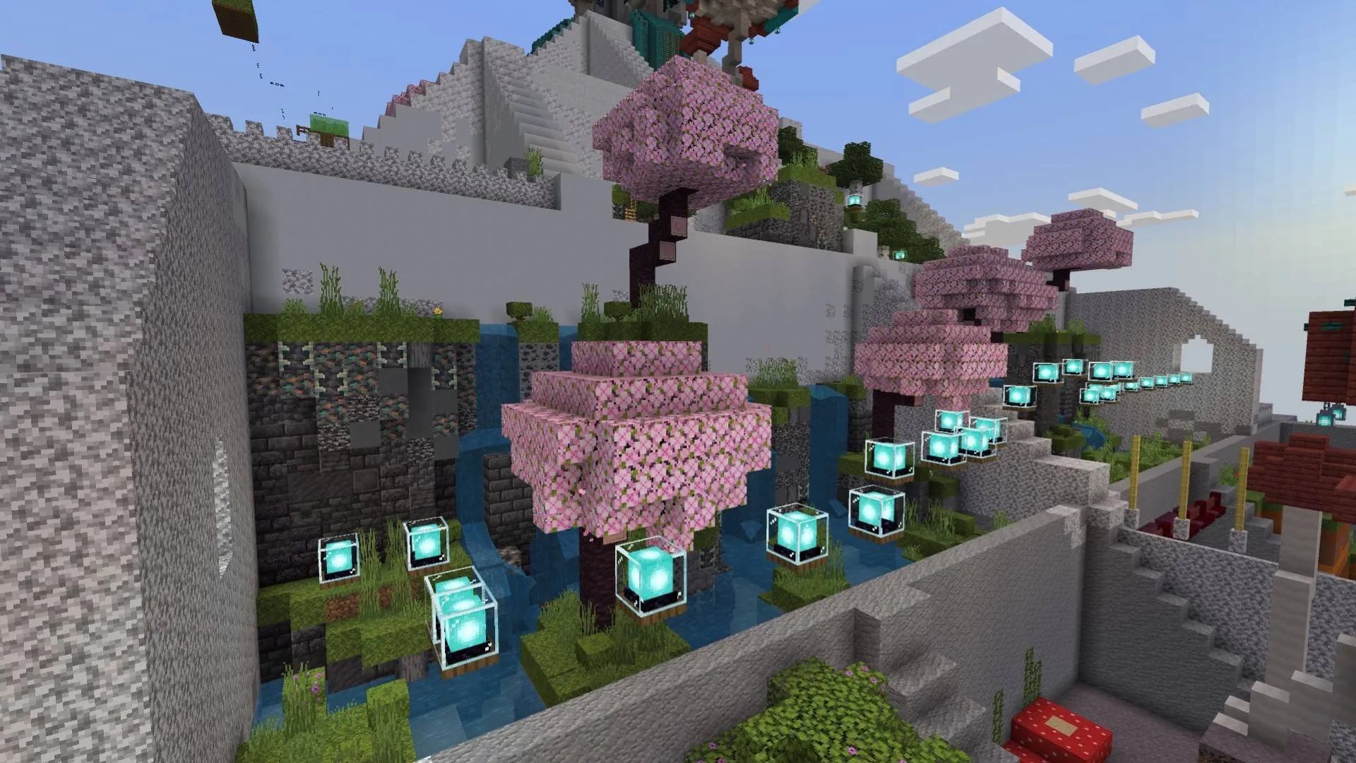 Pyramid Parkour, Карты, Minecraft
