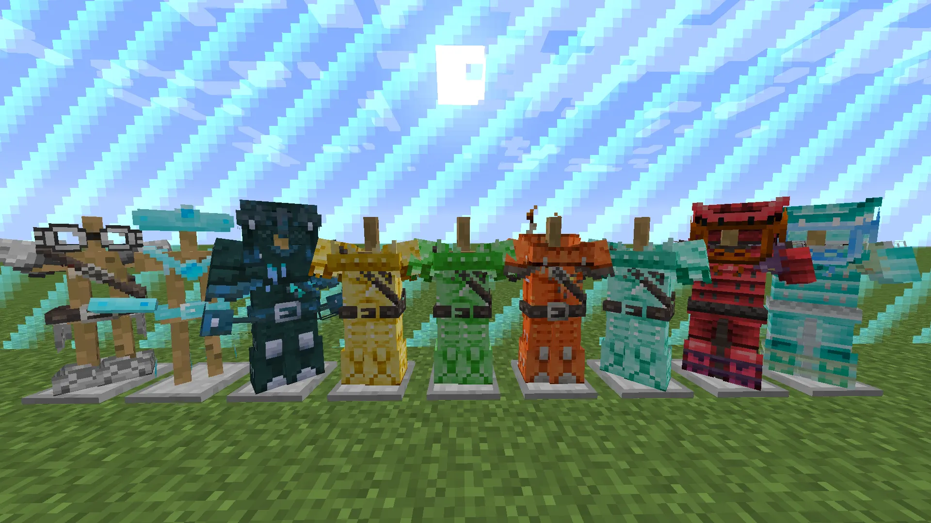 Lucky Block Anime, Кастомизации, Minecraft