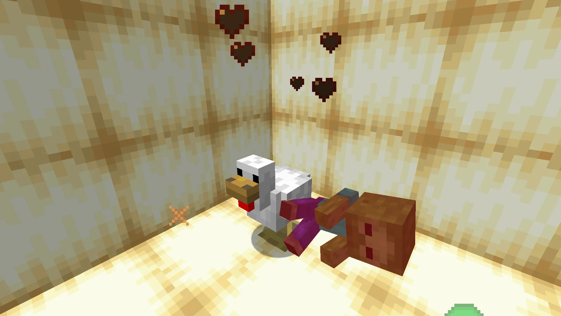 Remove "Lava Chicken" Music Disc — скриншот 1 (Дата-паки, Minecraft)