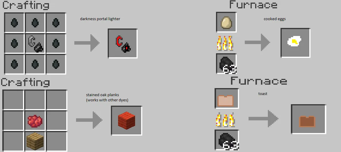 nathaniels overhaul — скриншот 4 (Моды, Minecraft)