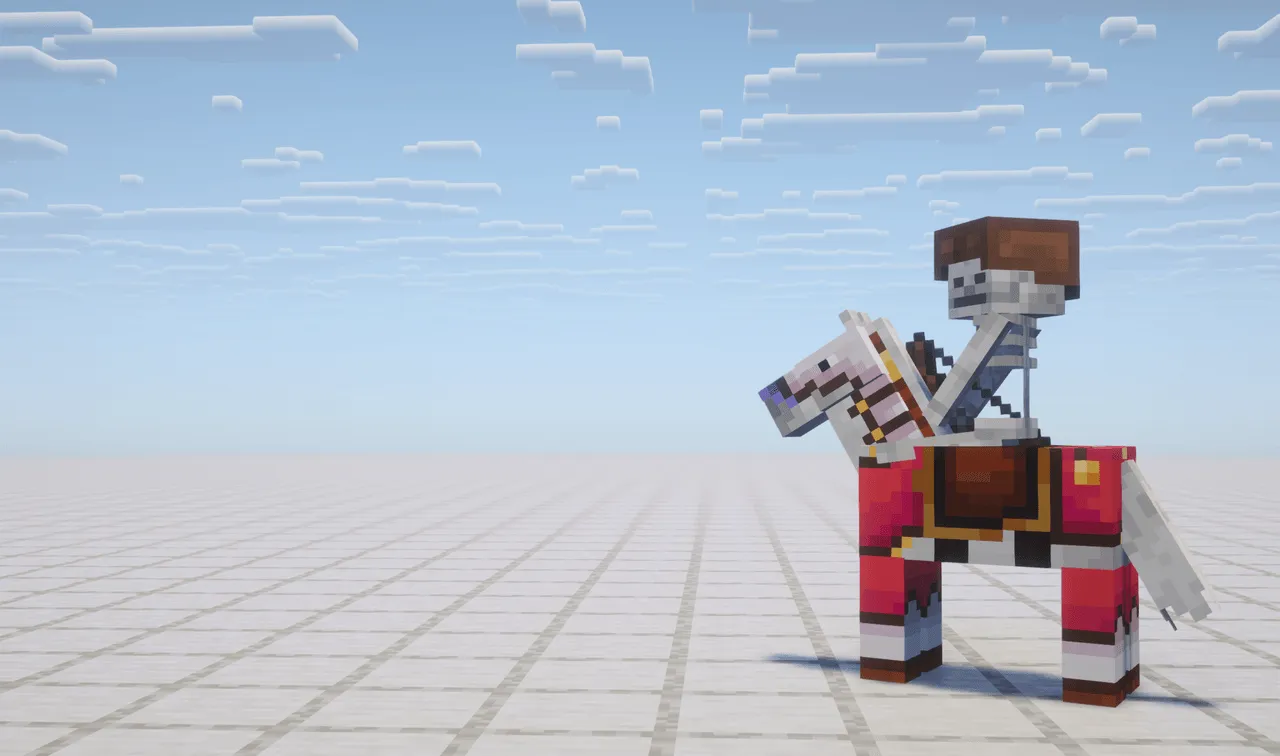 Gold Ship Horse Armor, Текстуры, Minecraft