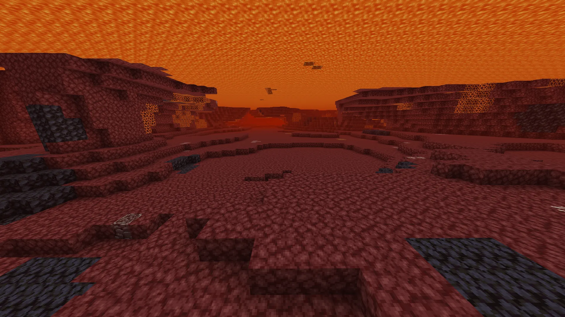 Gravel into Netherrack — скриншот 1 (Текстуры, Minecraft)
