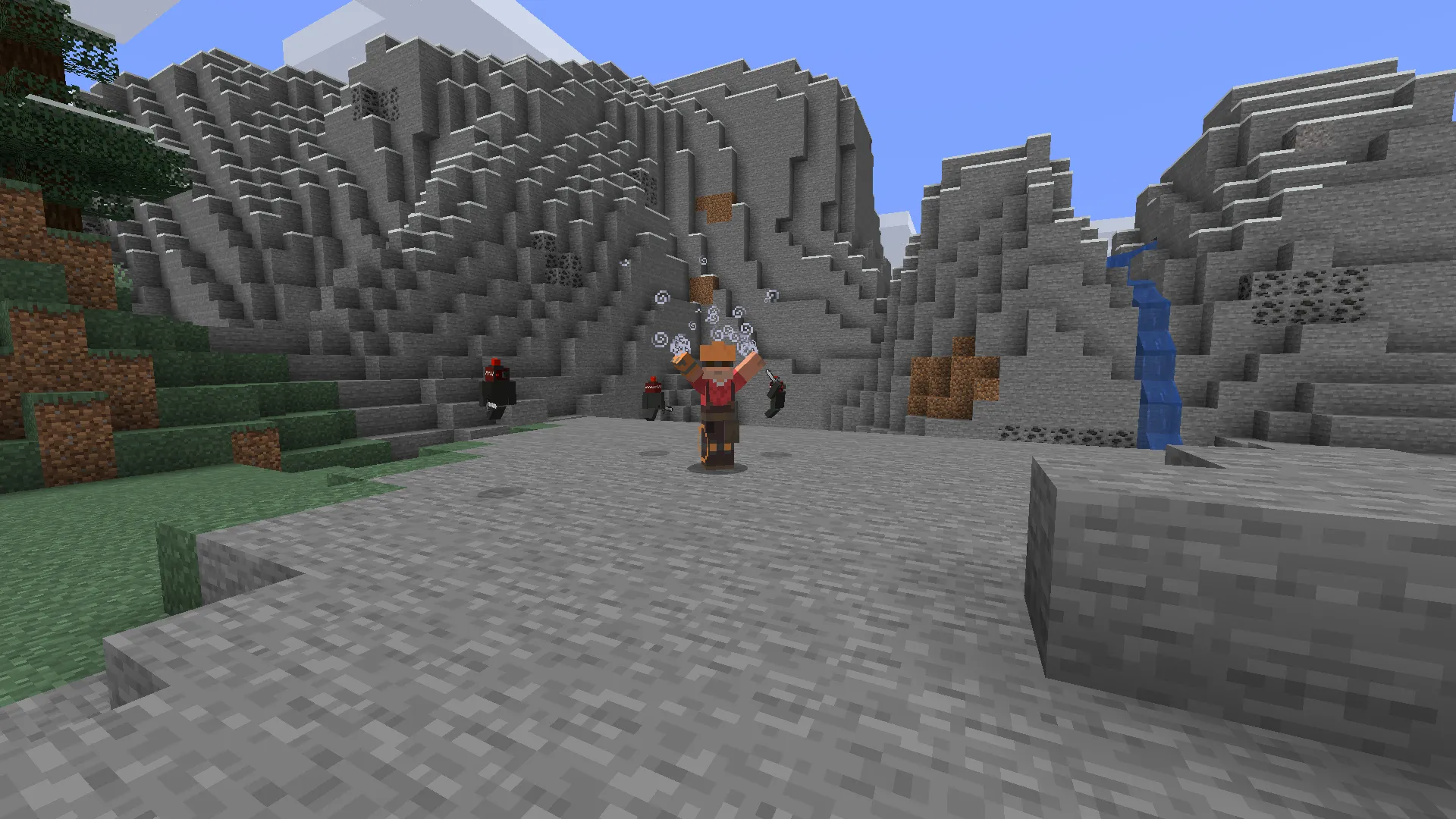 Team Fortress 2 Mercenary Illagers Pack — скриншот 2 (Текстуры, Minecraft)