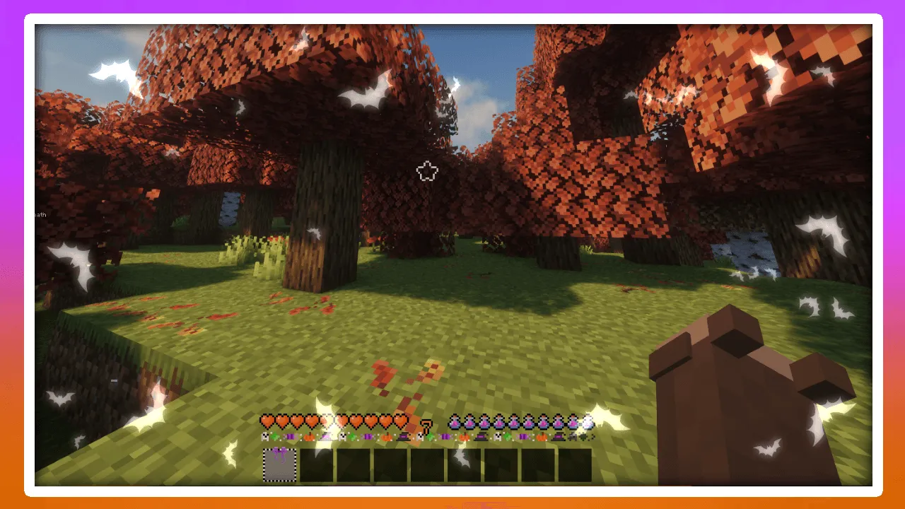 Halloween  Spooky GUI 1.19x — скриншот 5 (Текстуры, Minecraft)