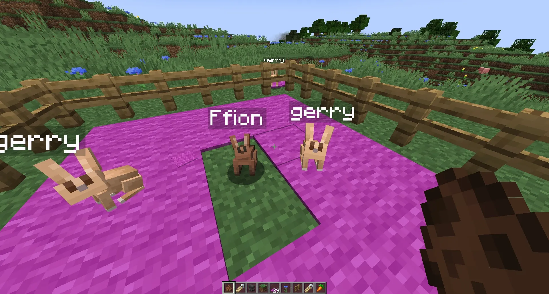 Secret Bnuys, Моды, Minecraft