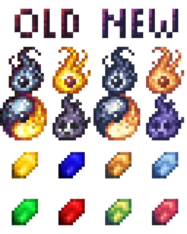 Arcane Refurbishment: TC2, Текстуры, Minecraft