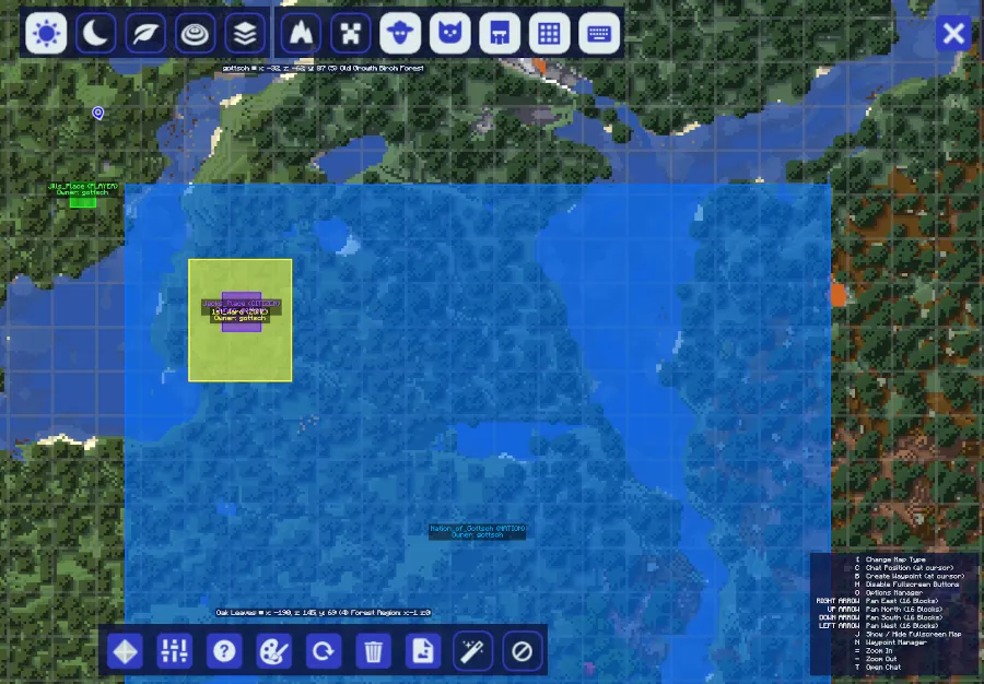Claim My Land, Моды, Minecraft