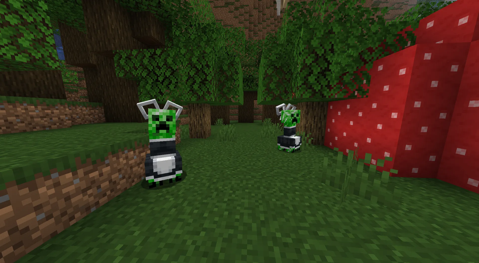 Creeper Maid — скриншот 1 (Текстуры, Minecraft)