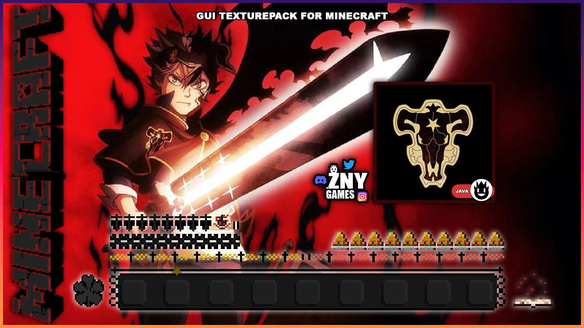 BLACK CLOVER — скриншот 3 (Текстуры, Minecraft)