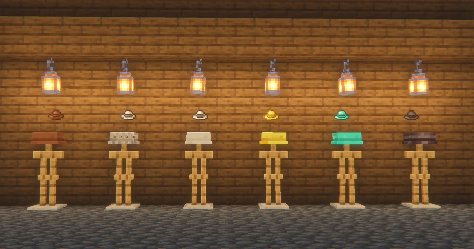 Luffy Hat Helmets — скриншот 1 (Текстуры, Minecraft)