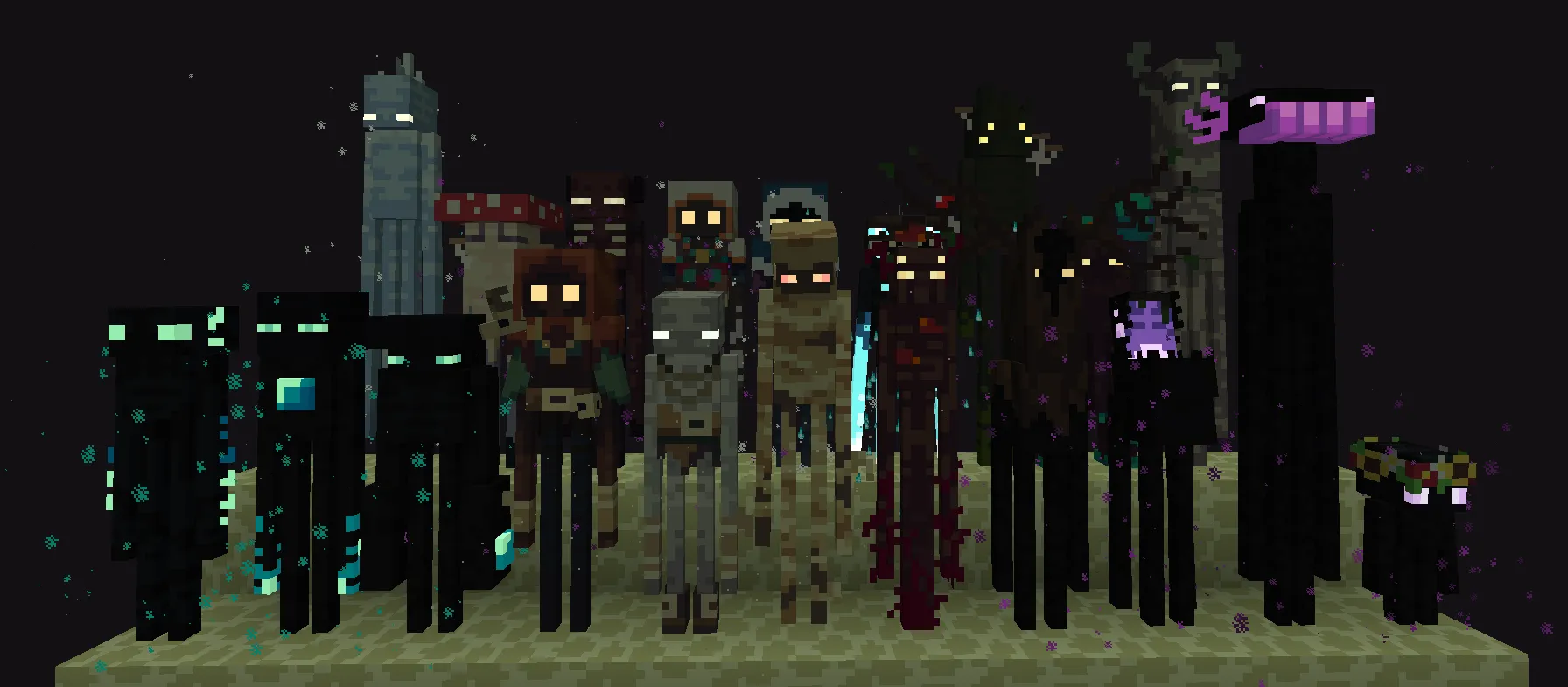 Bare Bones x Bonsai Studios, Текстуры, Minecraft