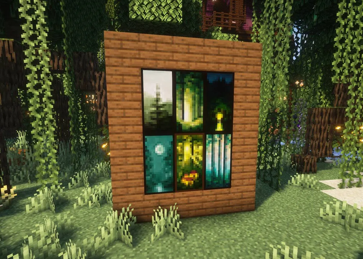 Landscape Paintings by Luiza Niechoda, Дата-паки, Minecraft