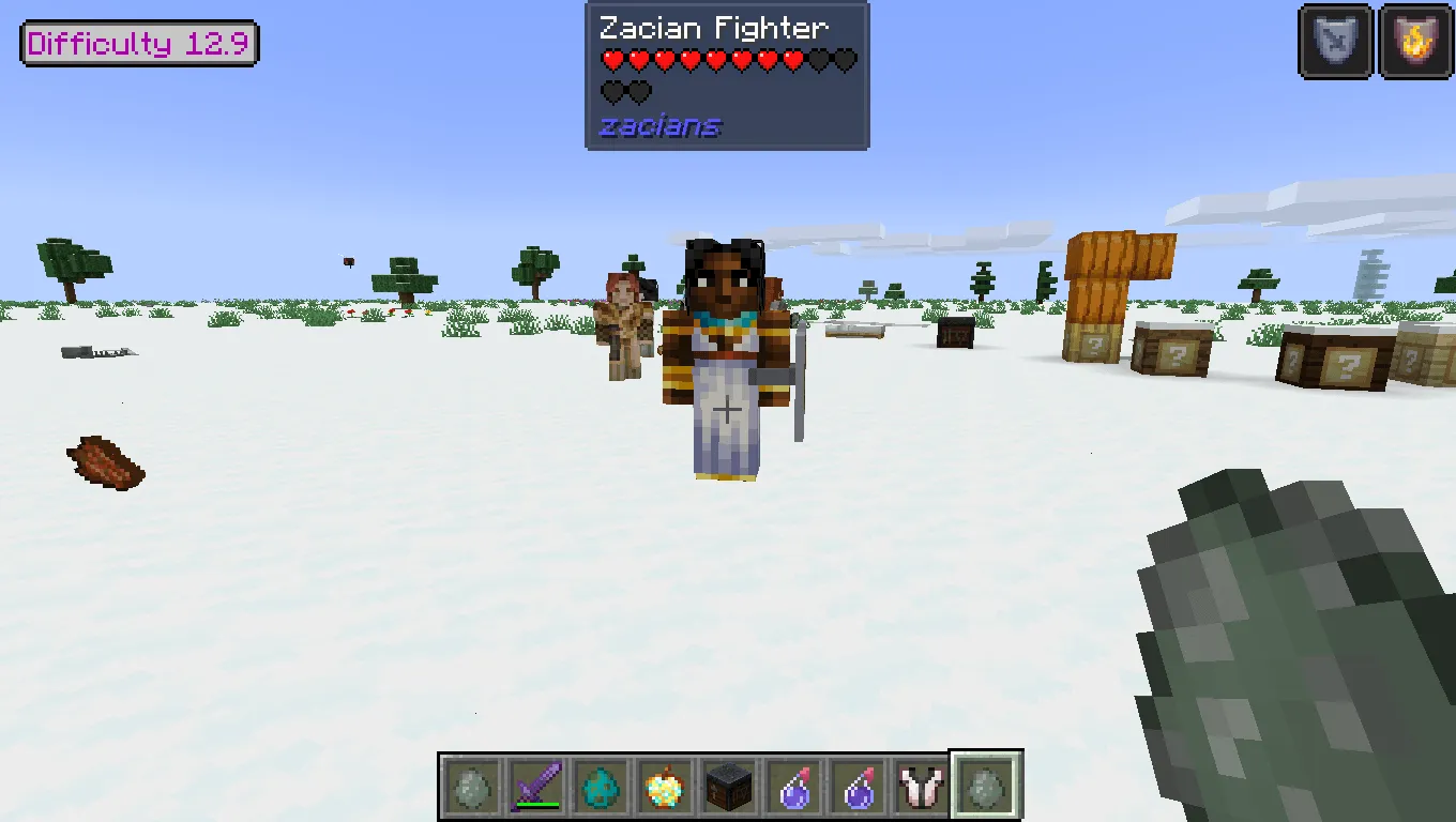 Zacian Companions, Моды, Minecraft