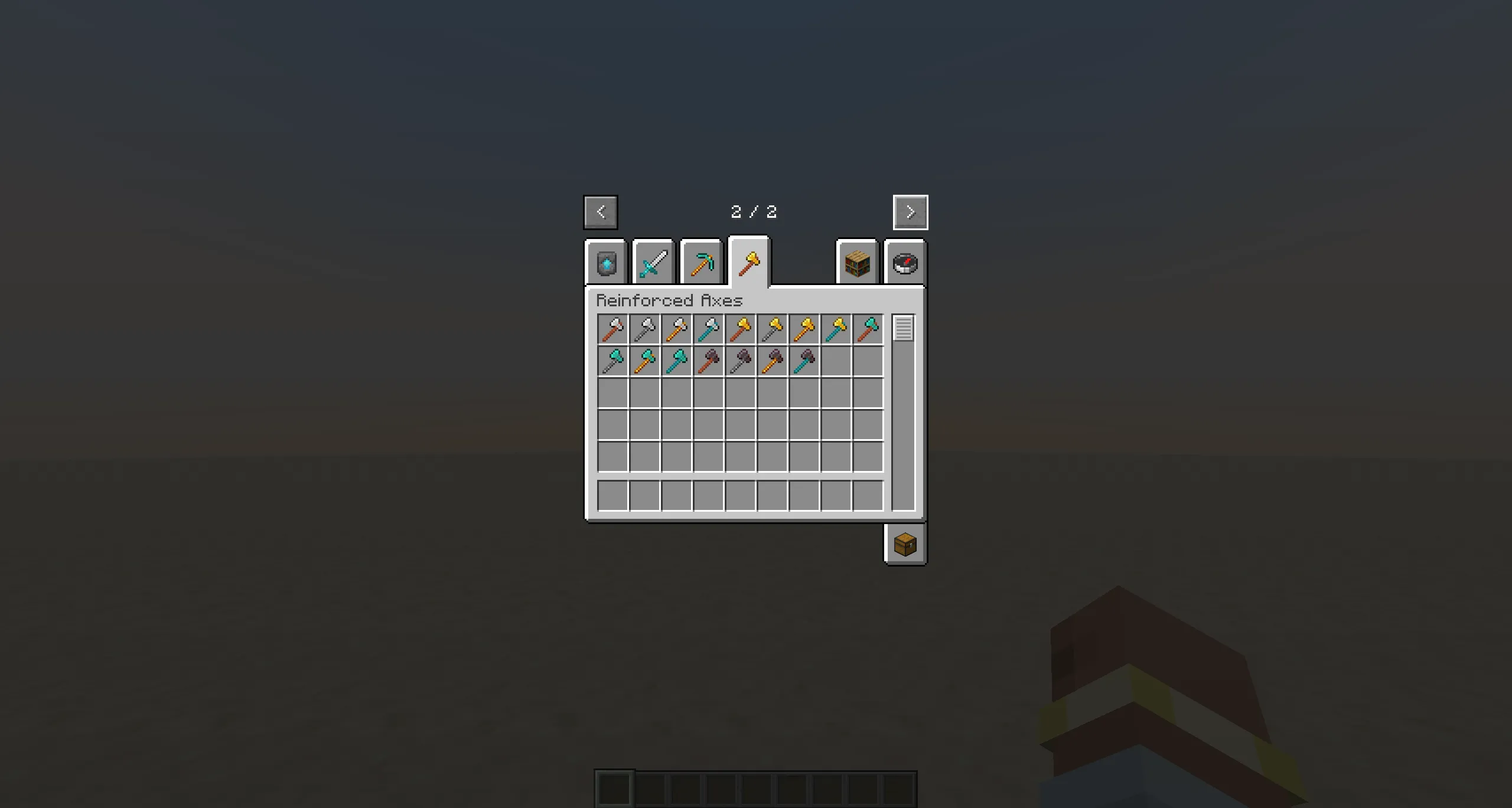 ShadowSoldier: Reinforced Tools, Моды, Minecraft