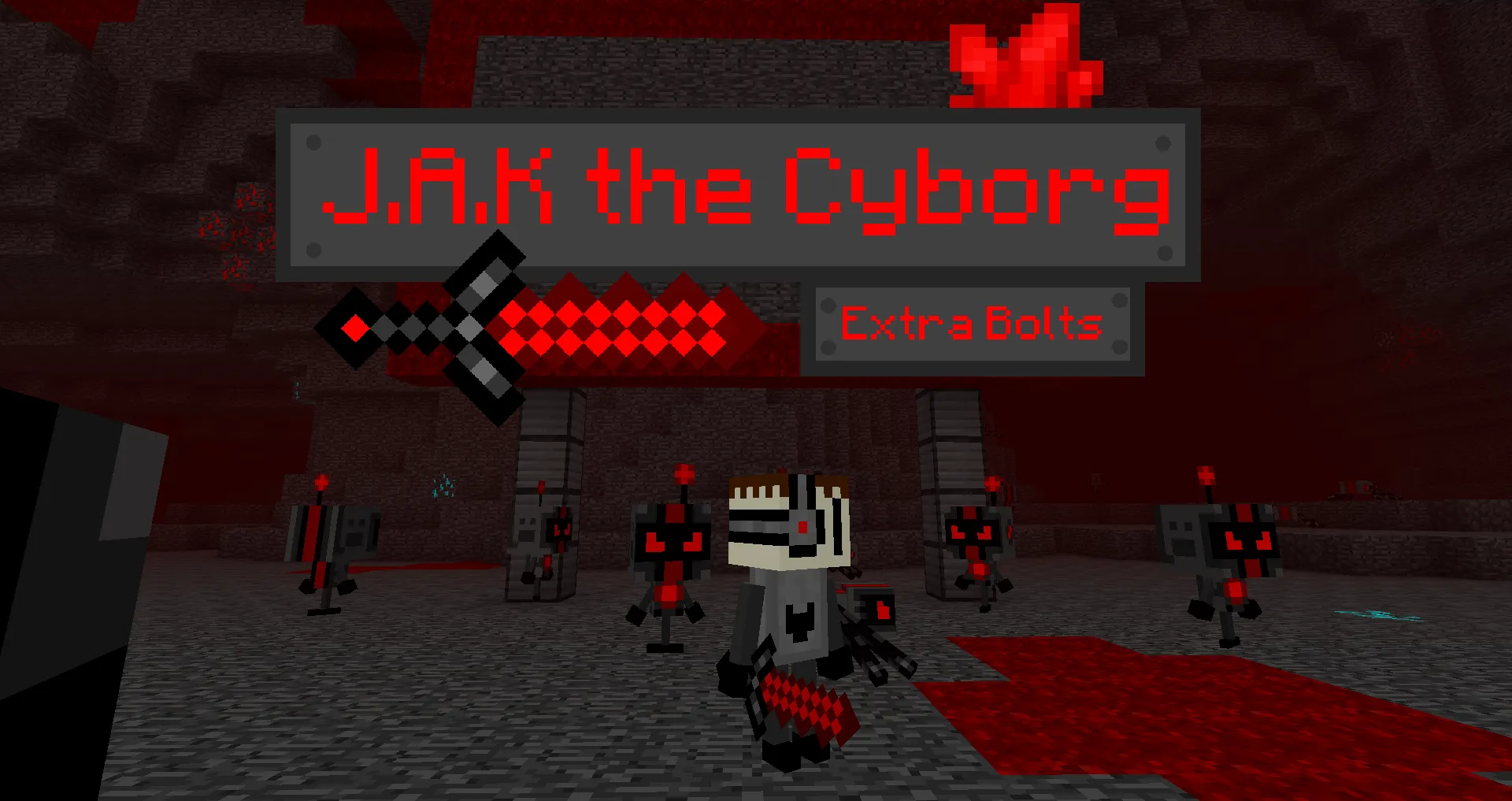J.A.K the Cyborg - Extra Bolts — скриншот 6 (Моды, Minecraft)