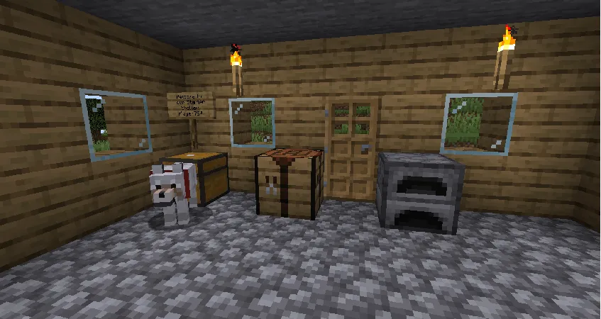 Starter Shelter, Моды, Minecraft