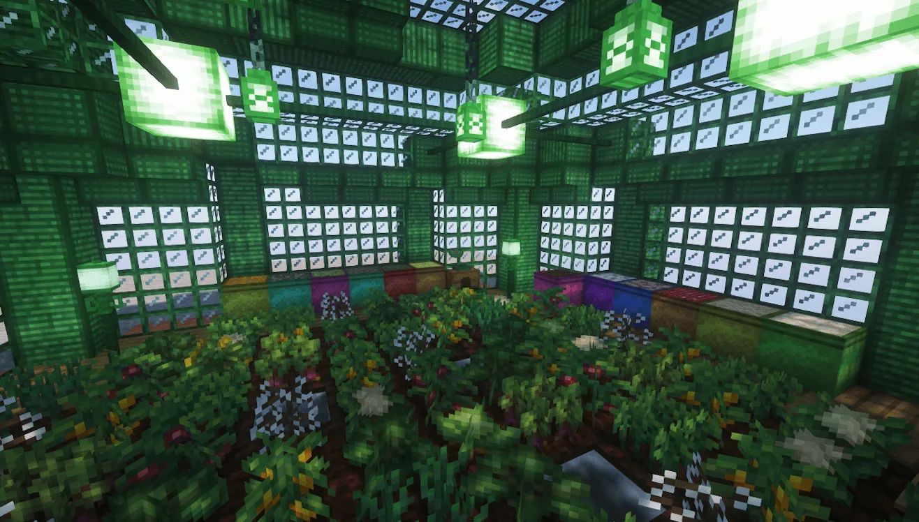 Just A Greenhouse — скриншот 2 (Моды, Minecraft)
