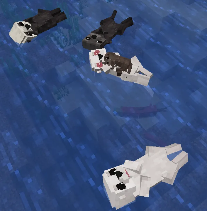 Animal Garden - Sea Otter — скриншот 1 (Моды, Minecraft)