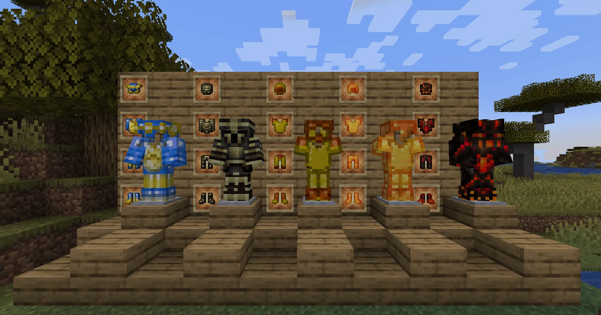 AoA Armor Icon Fix — скриншот 2 (Текстуры, Minecraft)