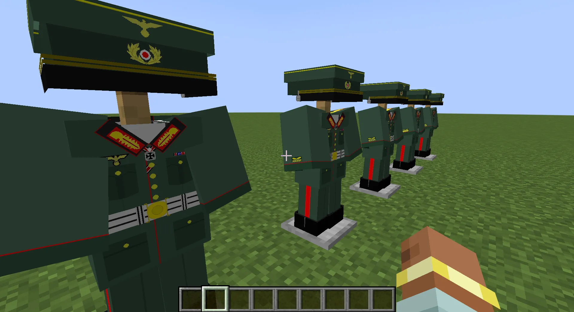 German Uniforms WW2 — скриншот 6 (Моды, Minecraft)