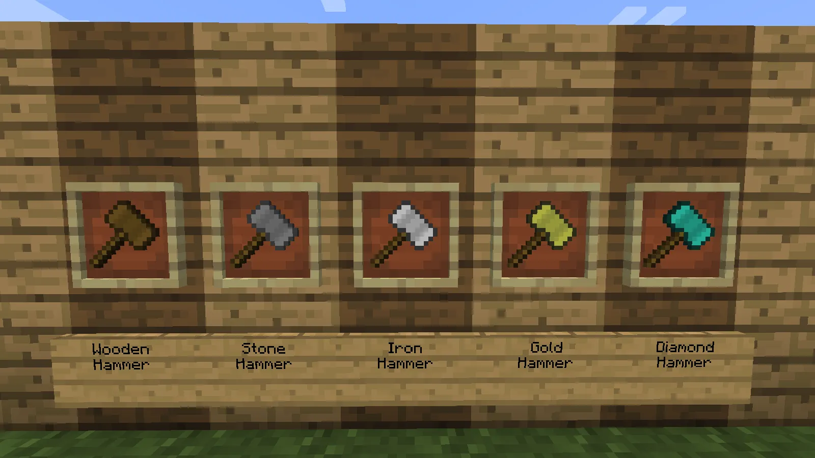 Sparks Hammers — скриншот 2 (Моды, Minecraft)