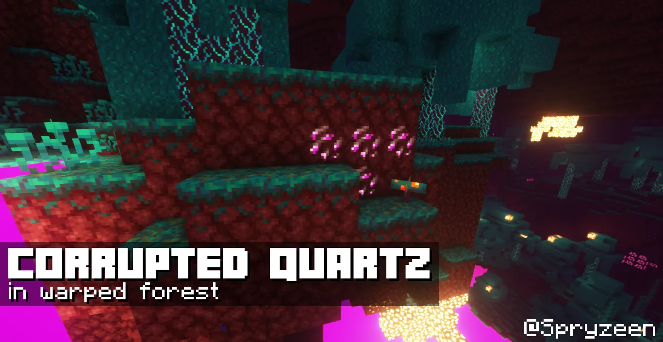 Spryzeen's Colorful lava "ore" ADDON — скриншот 3 (Текстуры, Minecraft)