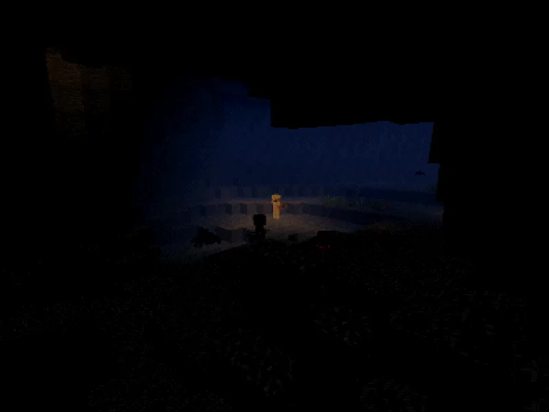 Steve To Cave Dweller — скриншот 1 (Текстуры, Minecraft)