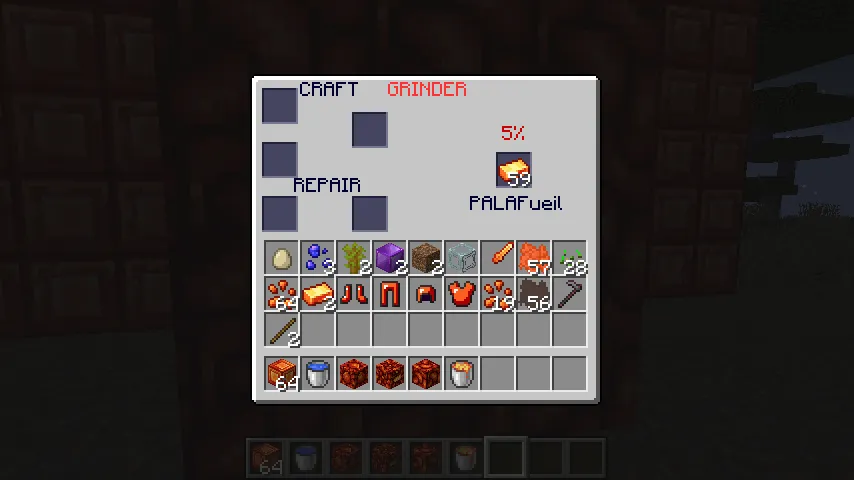 Paladium V10 (with endium mixed ), Моды, Minecraft